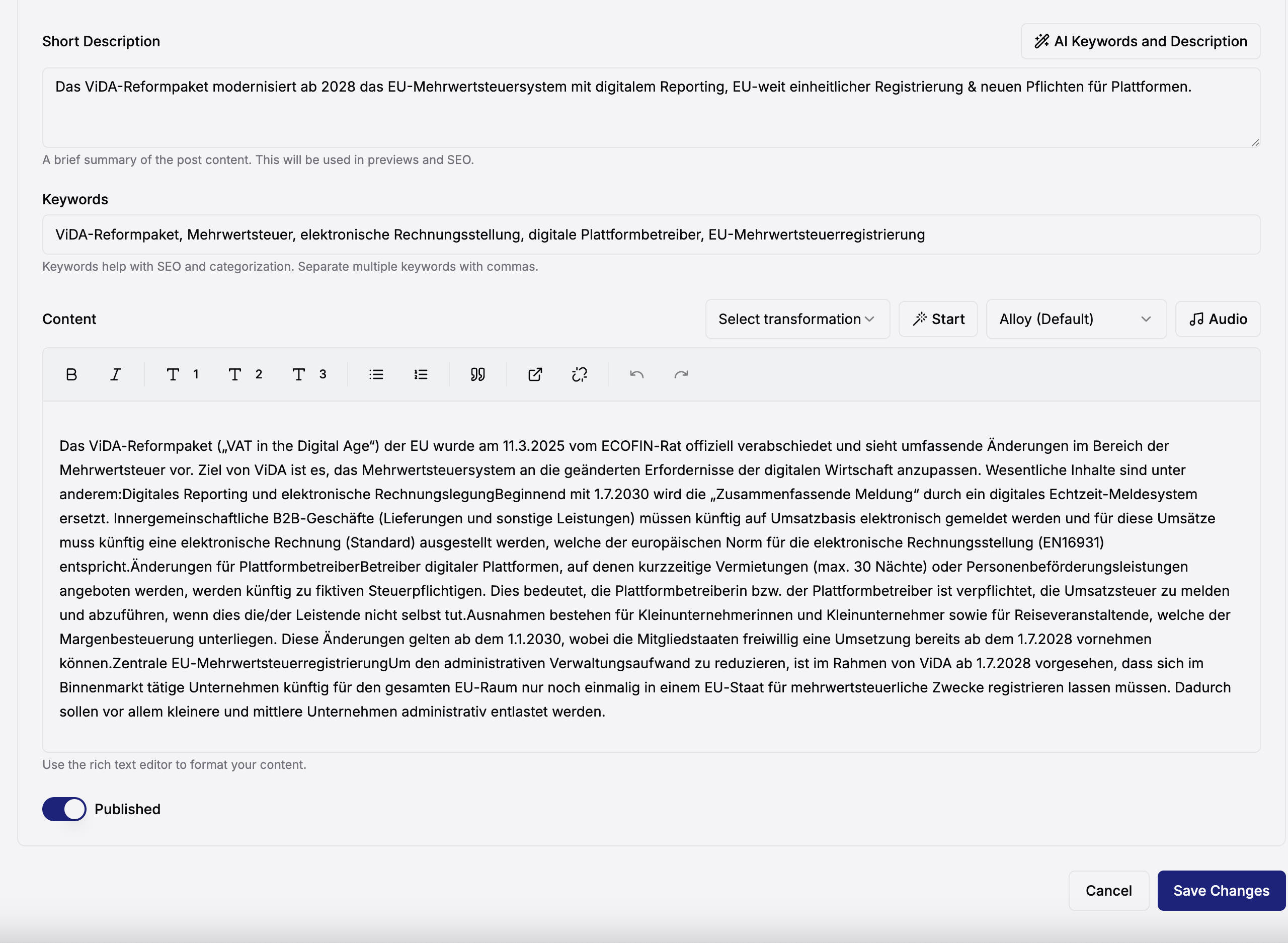 Markdown Editor